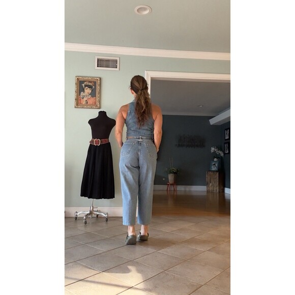 Authentic Brittania Quality Jeans Denim - Vintage Authentic Brittania Quality Light Wash  Denim Jeans Size 24 Ballon Tampe